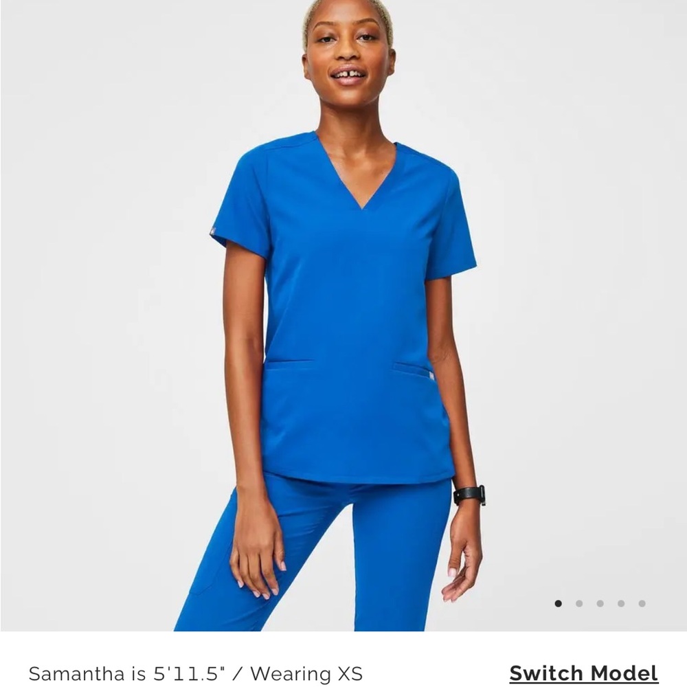 Figs woman’s scrub top like new sz XL